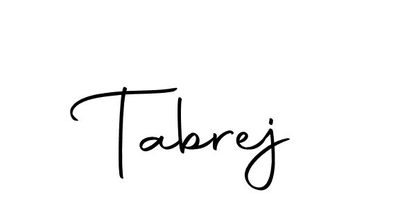 You can use this online signature creator to create a handwritten signature for the name Tabrej. This is the best online autograph maker. Tabrej signature style 10 images and pictures png