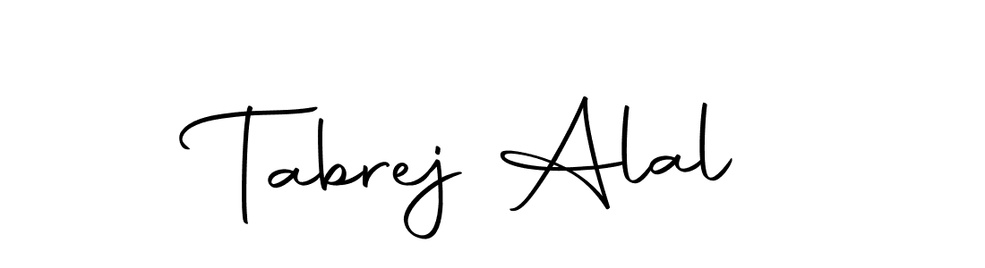 if you are searching for the best signature style for your name Tabrej Alal. so please give up your signature search. here we have designed multiple signature styles  using Autography-DOLnW. Tabrej Alal signature style 10 images and pictures png
