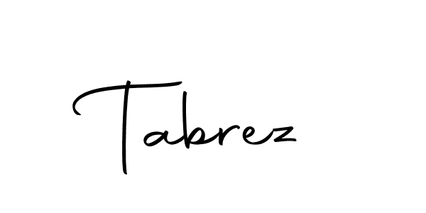 Tabrez stylish signature style. Best Handwritten Sign (Autography-DOLnW) for my name. Handwritten Signature Collection Ideas for my name Tabrez. Tabrez signature style 10 images and pictures png