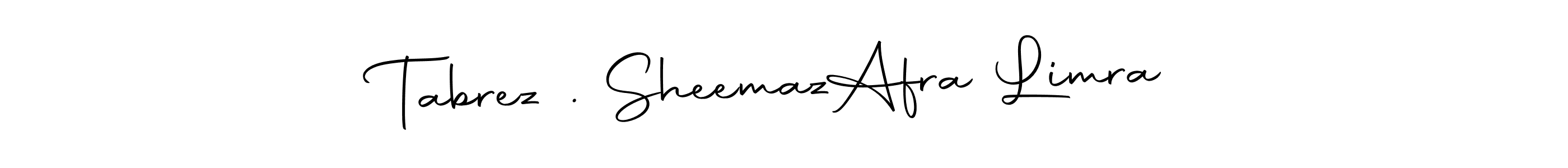 See photos of Tabrez . Sheemaz  Afra Limra official signature by Spectra . Check more albums & portfolios. Read reviews & check more about Autography-DOLnW font. Tabrez . Sheemaz  Afra Limra signature style 10 images and pictures png