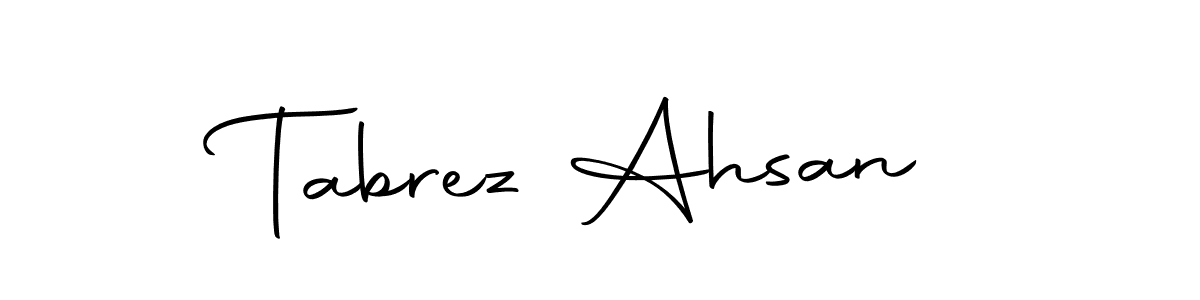 Best and Professional Signature Style for Tabrez Ahsan. Autography-DOLnW Best Signature Style Collection. Tabrez Ahsan signature style 10 images and pictures png