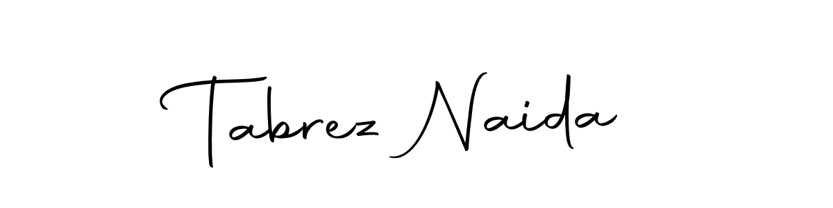 How to Draw Tabrez Naida signature style? Autography-DOLnW is a latest design signature styles for name Tabrez Naida. Tabrez Naida signature style 10 images and pictures png