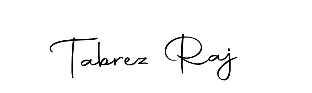 Tabrez Raj stylish signature style. Best Handwritten Sign (Autography-DOLnW) for my name. Handwritten Signature Collection Ideas for my name Tabrez Raj. Tabrez Raj signature style 10 images and pictures png