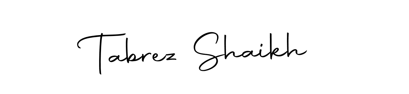 The best way (Autography-DOLnW) to make a short signature is to pick only two or three words in your name. The name Tabrez Shaikh include a total of six letters. For converting this name. Tabrez Shaikh signature style 10 images and pictures png