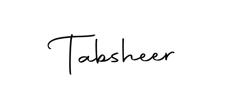 Also we have Tabsheer name is the best signature style. Create professional handwritten signature collection using Autography-DOLnW autograph style. Tabsheer signature style 10 images and pictures png