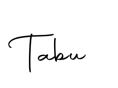 Similarly Autography-DOLnW is the best handwritten signature design. Signature creator online .You can use it as an online autograph creator for name Tabu. Tabu signature style 10 images and pictures png