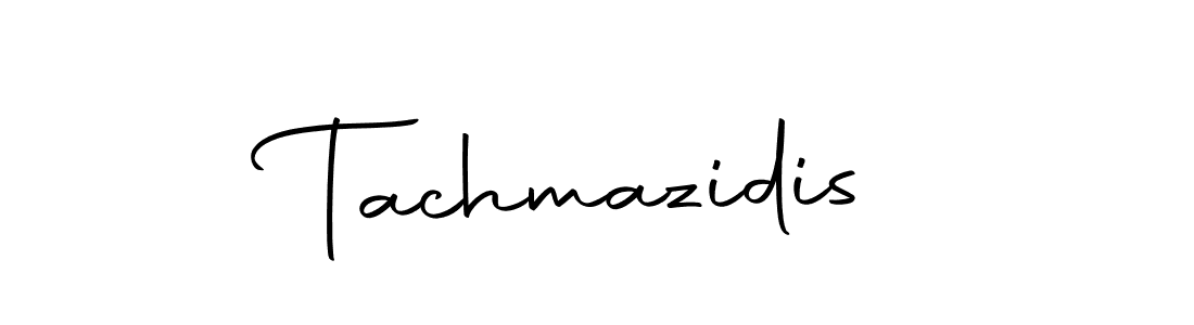 The best way (Autography-DOLnW) to make a short signature is to pick only two or three words in your name. The name Tachmazidis include a total of six letters. For converting this name. Tachmazidis signature style 10 images and pictures png