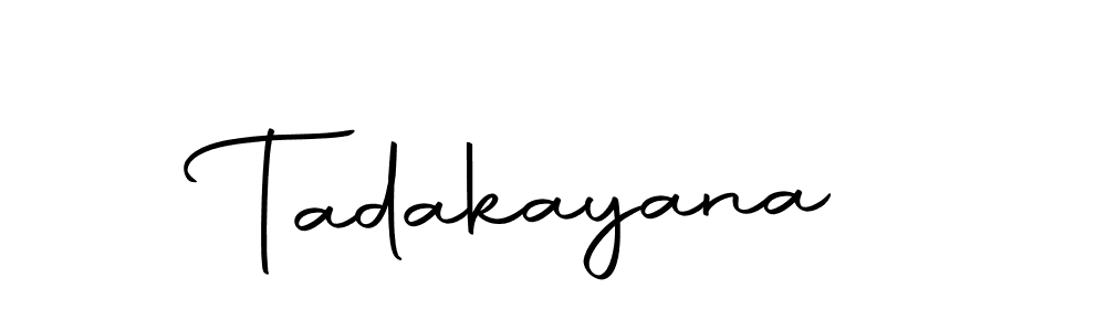 You can use this online signature creator to create a handwritten signature for the name Tadakayana. This is the best online autograph maker. Tadakayana signature style 10 images and pictures png