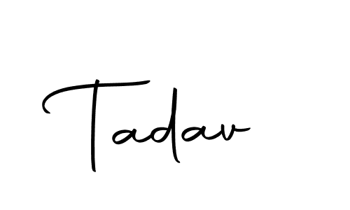 Similarly Autography-DOLnW is the best handwritten signature design. Signature creator online .You can use it as an online autograph creator for name Tadav. Tadav signature style 10 images and pictures png