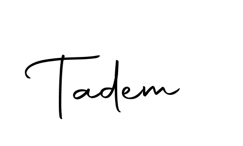 if you are searching for the best signature style for your name Tadem. so please give up your signature search. here we have designed multiple signature styles  using Autography-DOLnW. Tadem signature style 10 images and pictures png