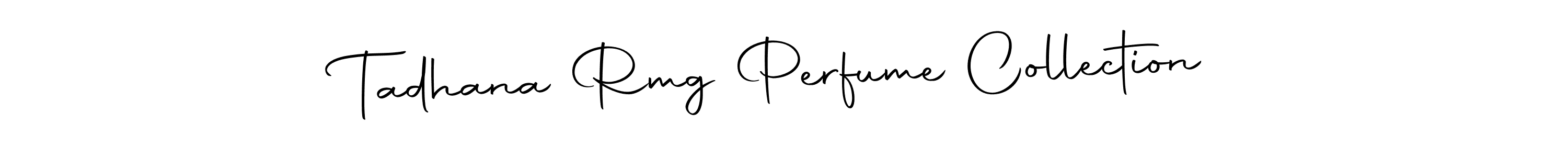 if you are searching for the best signature style for your name Tadhana Rmg Perfume Collection. so please give up your signature search. here we have designed multiple signature styles  using Autography-DOLnW. Tadhana Rmg Perfume Collection signature style 10 images and pictures png