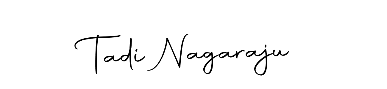 The best way (Autography-DOLnW) to make a short signature is to pick only two or three words in your name. The name Tadi Nagaraju include a total of six letters. For converting this name. Tadi Nagaraju signature style 10 images and pictures png