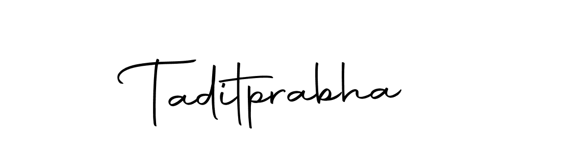 Similarly Autography-DOLnW is the best handwritten signature design. Signature creator online .You can use it as an online autograph creator for name Taditprabha. Taditprabha signature style 10 images and pictures png