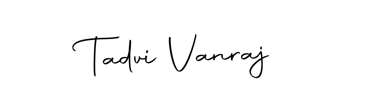 Make a beautiful signature design for name Tadvi Vanraj. Use this online signature maker to create a handwritten signature for free. Tadvi Vanraj signature style 10 images and pictures png