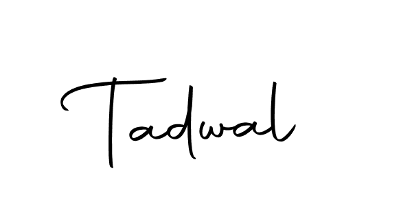 The best way (Autography-DOLnW) to make a short signature is to pick only two or three words in your name. The name Tadwal include a total of six letters. For converting this name. Tadwal signature style 10 images and pictures png