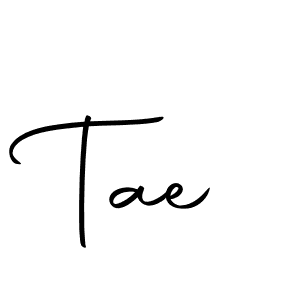 Use a signature maker to create a handwritten signature online. With this signature software, you can design (Autography-DOLnW) your own signature for name Tae. Tae signature style 10 images and pictures png