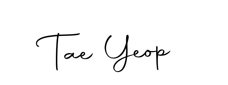 Similarly Autography-DOLnW is the best handwritten signature design. Signature creator online .You can use it as an online autograph creator for name Tae Yeop. Tae Yeop signature style 10 images and pictures png
