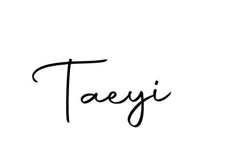 Also we have Taeyi name is the best signature style. Create professional handwritten signature collection using Autography-DOLnW autograph style. Taeyi signature style 10 images and pictures png