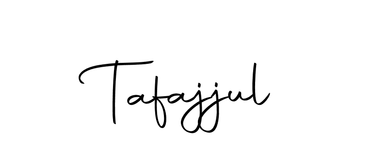 How to make Tafajjul name signature. Use Autography-DOLnW style for creating short signs online. This is the latest handwritten sign. Tafajjul signature style 10 images and pictures png