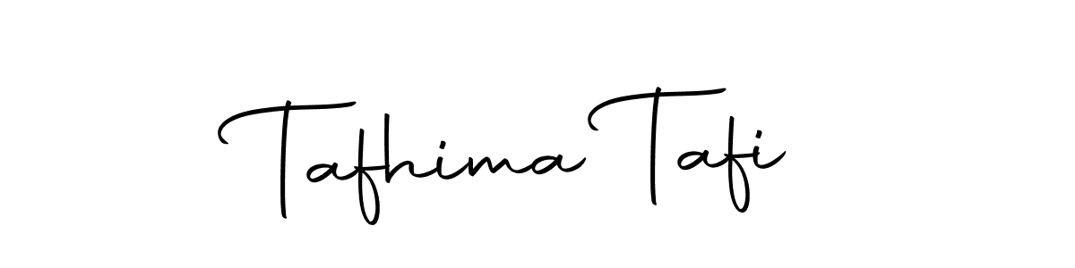 Create a beautiful signature design for name Tafhima Tafi. With this signature (Autography-DOLnW) fonts, you can make a handwritten signature for free. Tafhima Tafi signature style 10 images and pictures png