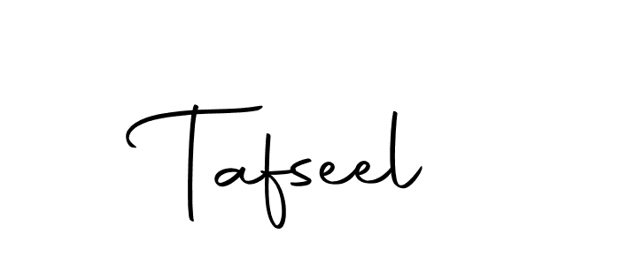 Make a beautiful signature design for name Tafseel. With this signature (Autography-DOLnW) style, you can create a handwritten signature for free. Tafseel signature style 10 images and pictures png