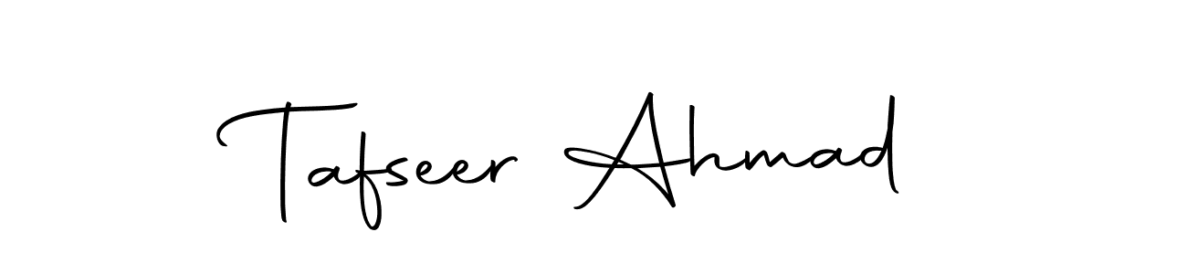 Make a beautiful signature design for name Tafseer Ahmad. Use this online signature maker to create a handwritten signature for free. Tafseer Ahmad signature style 10 images and pictures png