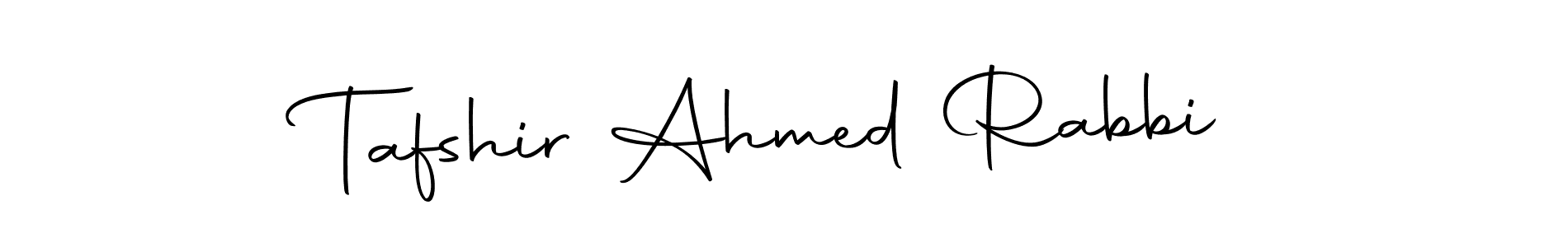 Also You can easily find your signature by using the search form. We will create Tafshir Ahmed Rabbi name handwritten signature images for you free of cost using Autography-DOLnW sign style. Tafshir Ahmed Rabbi signature style 10 images and pictures png