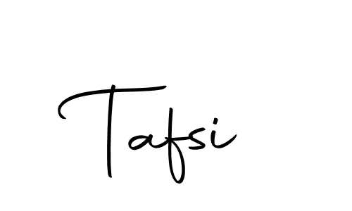 Design your own signature with our free online signature maker. With this signature software, you can create a handwritten (Autography-DOLnW) signature for name Tafsi. Tafsi signature style 10 images and pictures png