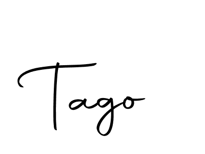 Make a beautiful signature design for name Tago. With this signature (Autography-DOLnW) style, you can create a handwritten signature for free. Tago signature style 10 images and pictures png