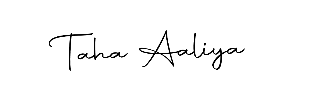 Here are the top 10 professional signature styles for the name Taha Aaliya. These are the best autograph styles you can use for your name. Taha Aaliya signature style 10 images and pictures png