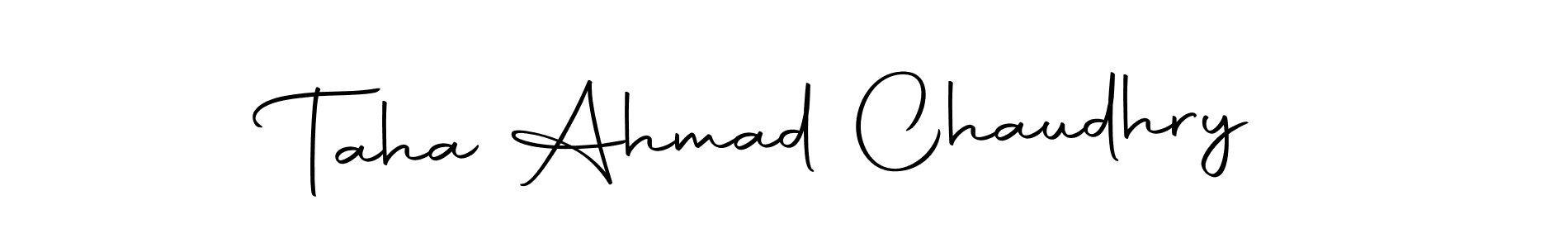 Use a signature maker to create a handwritten signature online. With this signature software, you can design (Autography-DOLnW) your own signature for name Taha Ahmad Chaudhry. Taha Ahmad Chaudhry signature style 10 images and pictures png