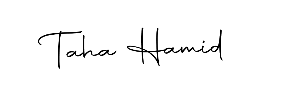 Once you've used our free online signature maker to create your best signature Autography-DOLnW style, it's time to enjoy all of the benefits that Taha Hamid name signing documents. Taha Hamid signature style 10 images and pictures png