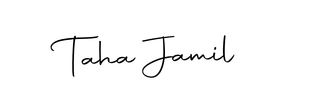 Make a short Taha Jamil signature style. Manage your documents anywhere anytime using Autography-DOLnW. Create and add eSignatures, submit forms, share and send files easily. Taha Jamil signature style 10 images and pictures png