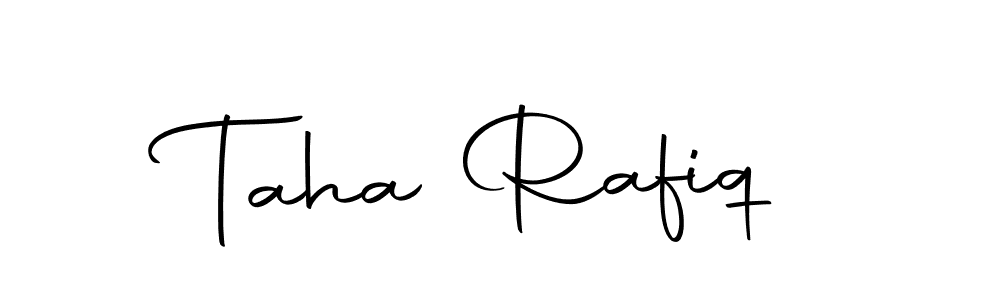 Make a beautiful signature design for name Taha Rafiq. With this signature (Autography-DOLnW) style, you can create a handwritten signature for free. Taha Rafiq signature style 10 images and pictures png