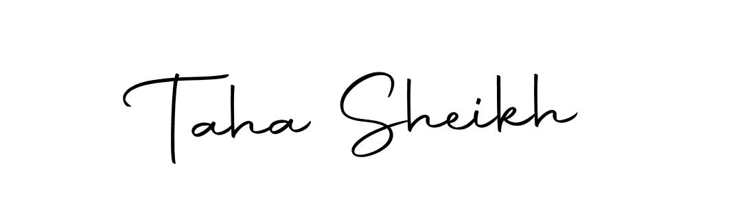 Make a short Taha Sheikh signature style. Manage your documents anywhere anytime using Autography-DOLnW. Create and add eSignatures, submit forms, share and send files easily. Taha Sheikh signature style 10 images and pictures png