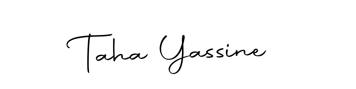 This is the best signature style for the Taha Yassine name. Also you like these signature font (Autography-DOLnW). Mix name signature. Taha Yassine signature style 10 images and pictures png