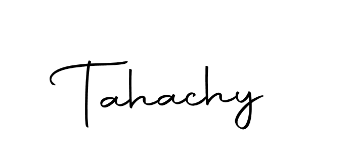 Make a beautiful signature design for name Tahachy. With this signature (Autography-DOLnW) style, you can create a handwritten signature for free. Tahachy signature style 10 images and pictures png