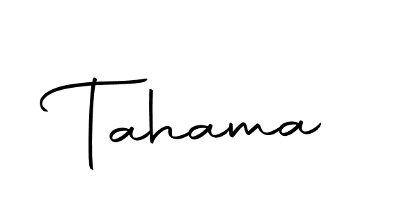 Make a beautiful signature design for name Tahama. Use this online signature maker to create a handwritten signature for free. Tahama signature style 10 images and pictures png