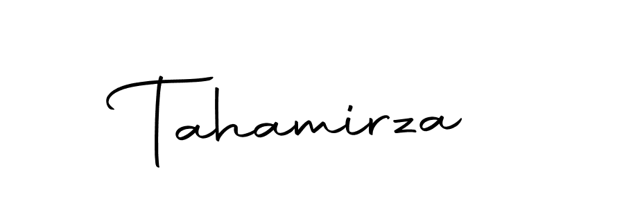 Create a beautiful signature design for name Tahamirza. With this signature (Autography-DOLnW) fonts, you can make a handwritten signature for free. Tahamirza signature style 10 images and pictures png