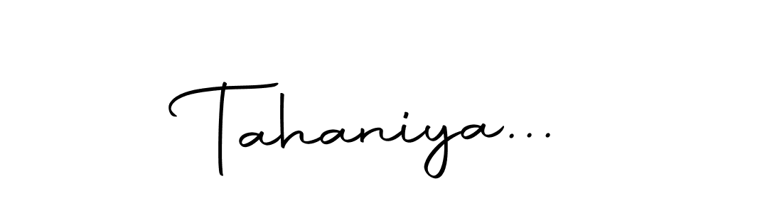 Also You can easily find your signature by using the search form. We will create Tahaniya... name handwritten signature images for you free of cost using Autography-DOLnW sign style. Tahaniya... signature style 10 images and pictures png
