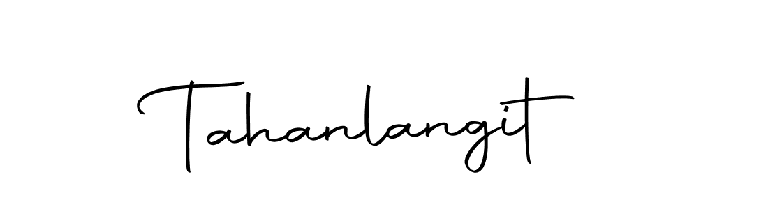 You can use this online signature creator to create a handwritten signature for the name Tahanlangit. This is the best online autograph maker. Tahanlangit signature style 10 images and pictures png