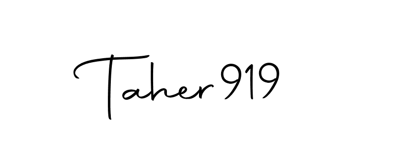if you are searching for the best signature style for your name Taher919. so please give up your signature search. here we have designed multiple signature styles  using Autography-DOLnW. Taher919 signature style 10 images and pictures png