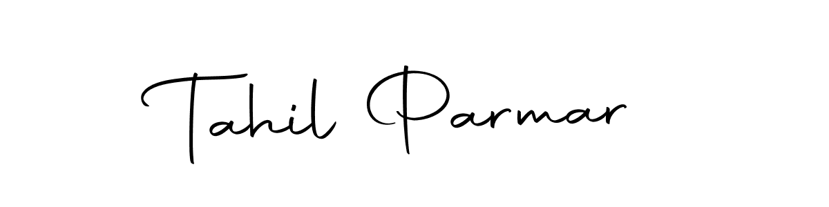 Make a beautiful signature design for name Tahil Parmar. Use this online signature maker to create a handwritten signature for free. Tahil Parmar signature style 10 images and pictures png