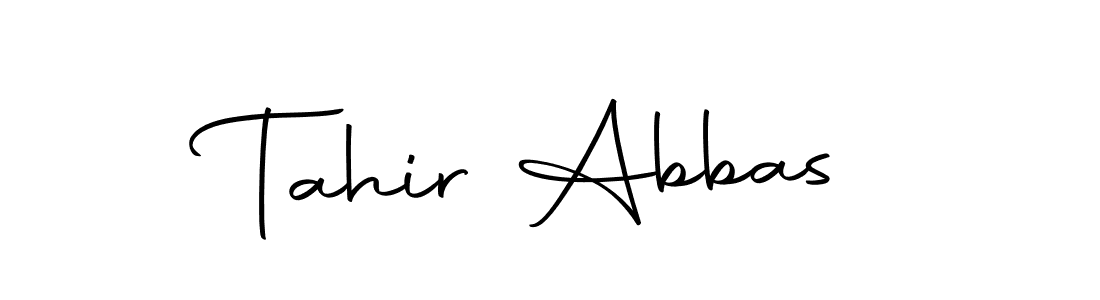Use a signature maker to create a handwritten signature online. With this signature software, you can design (Autography-DOLnW) your own signature for name Tahir Abbas. Tahir Abbas signature style 10 images and pictures png