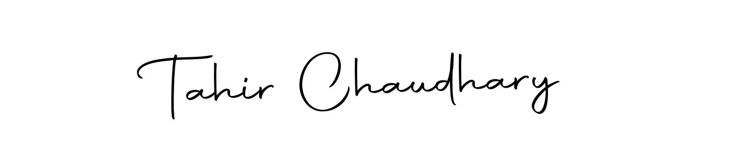 Design your own signature with our free online signature maker. With this signature software, you can create a handwritten (Autography-DOLnW) signature for name Tahir Chaudhary. Tahir Chaudhary signature style 10 images and pictures png