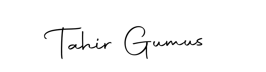 How to make Tahir Gumus signature? Autography-DOLnW is a professional autograph style. Create handwritten signature for Tahir Gumus name. Tahir Gumus signature style 10 images and pictures png