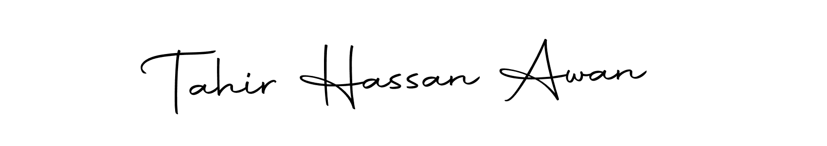 You can use this online signature creator to create a handwritten signature for the name Tahir Hassan Awan. This is the best online autograph maker. Tahir Hassan Awan signature style 10 images and pictures png