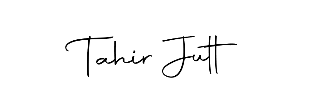 Also we have Tahir Jutt name is the best signature style. Create professional handwritten signature collection using Autography-DOLnW autograph style. Tahir Jutt signature style 10 images and pictures png