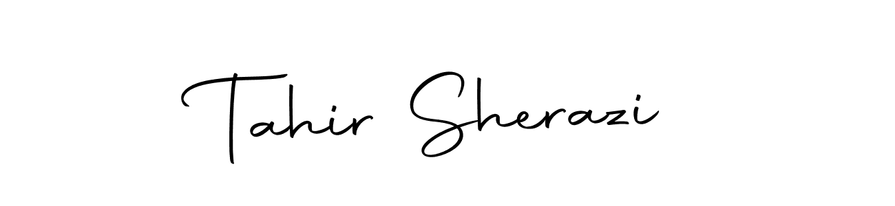 Make a beautiful signature design for name Tahir Sherazi. With this signature (Autography-DOLnW) style, you can create a handwritten signature for free. Tahir Sherazi signature style 10 images and pictures png