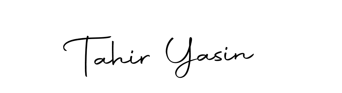 Tahir Yasin stylish signature style. Best Handwritten Sign (Autography-DOLnW) for my name. Handwritten Signature Collection Ideas for my name Tahir Yasin. Tahir Yasin signature style 10 images and pictures png